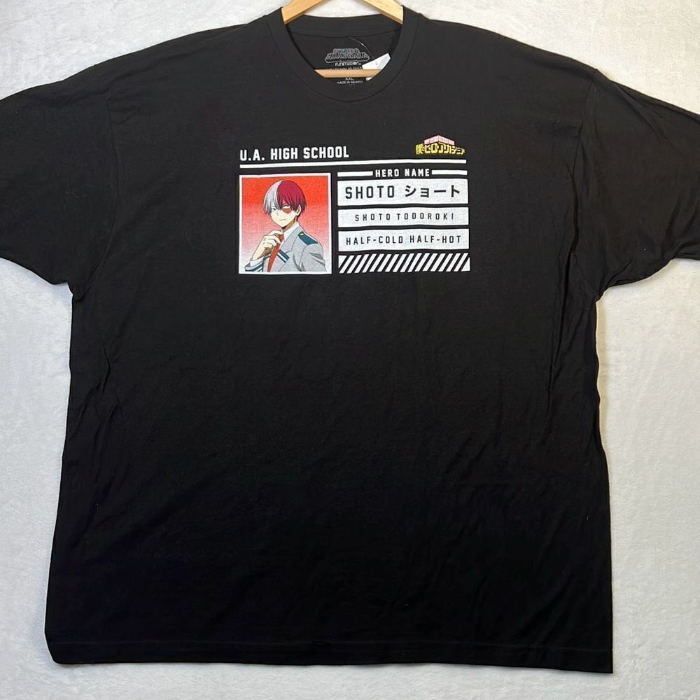 My Hero Academia shoto todoroki T-shirt NWT